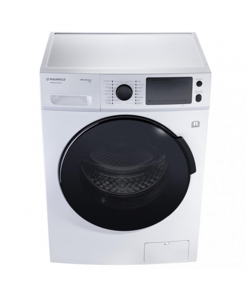 Стиральная машина MAUNFELD MFWM147WH, с фронтальной загрузкой, с паром, 7кг, 1400об/мин, инверторная купить в Санкт-Петербурге и