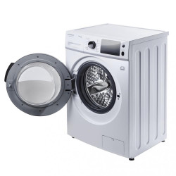 Стиральная машина MAUNFELD MFWM147WH, с фронтальной загрузкой, с паром, 7кг, 1400об/мин, инверторная купить в Санкт-Петербурге и