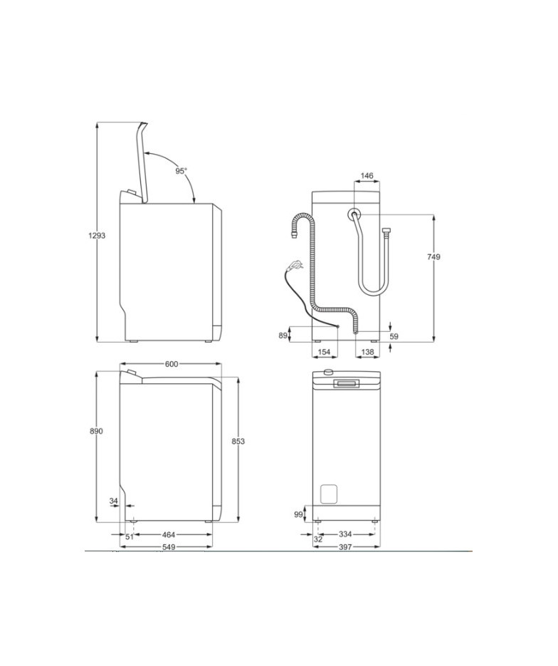 Стиральная машина AEG LTX6GR371 купить в Санкт-Петербурге и Москве