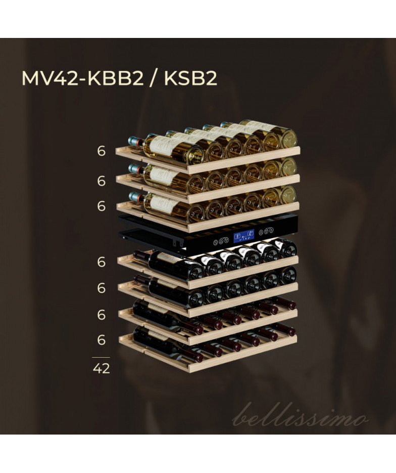 Винный шкаф Meyvel MV42-KBB2 купить в Санкт-Петербурге и Москве