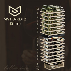 Винный шкаф Meyvel MV110-KBT2 (Slim) купить в Санкт-Петербурге и Москве