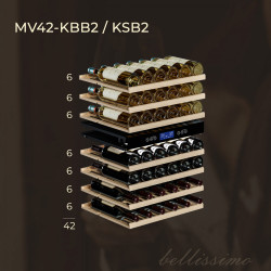 Винный шкаф Meyvel MV42-KSB2 купить в Санкт-Петербурге и Москве