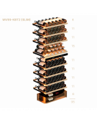 Винный шкаф Meyvel MV95-KBT2(Slim) купить в Санкт-Петербурге и Москве