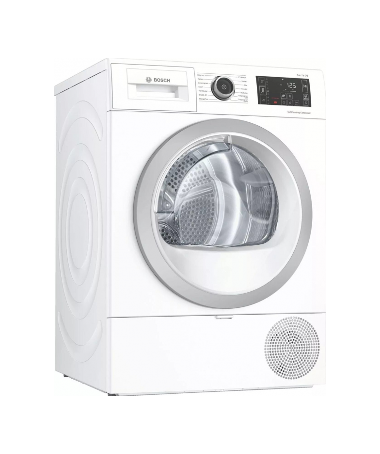Сушильная машина Bosch Serie 6 WTU8769SSN белый, с английской панелью управления купить в Санкт-Петербурге и Москве