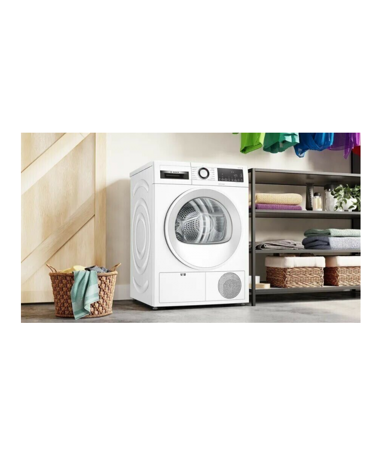 Сушильная машина Bosch Serie 6 WQG242AASN белый, с английской панелью управления купить в Санкт-Петербурге и Москве