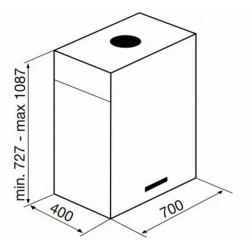Вытяжка KORTING KHA 7950 X Cube купить в Санкт-Петербурге и Москве