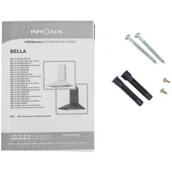 Вытяжка Krona BELLA 600 WHITE push button купить в Санкт-Петербурге и Москве