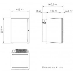 Минибар Dometic HiPro 4000 Vision Grey купить в Санкт-Петербурге и Москве