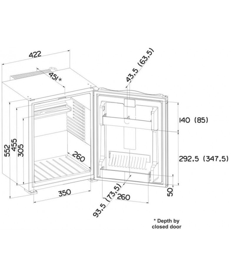 Минибар Dometic RH 131 LD купить в Санкт-Петербурге и Москве