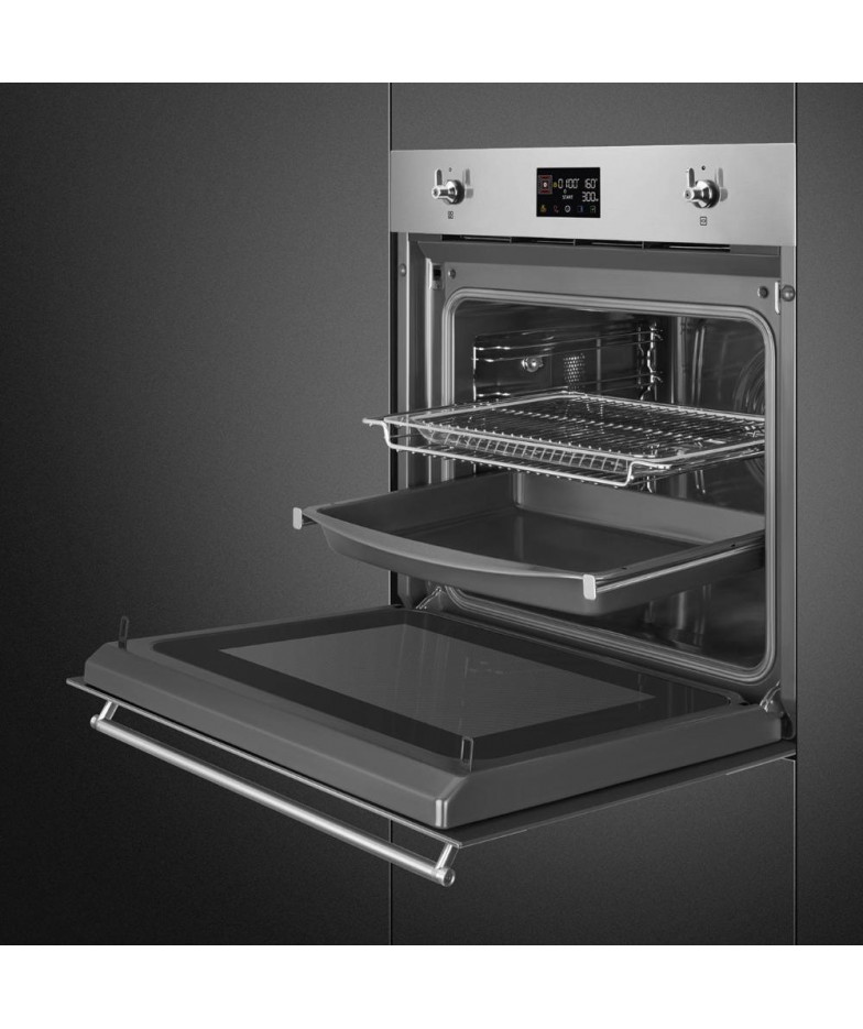 Встраиваемая электрическая духовка SMEG SO6302M2X купить в Санкт-Петербурге и Москве