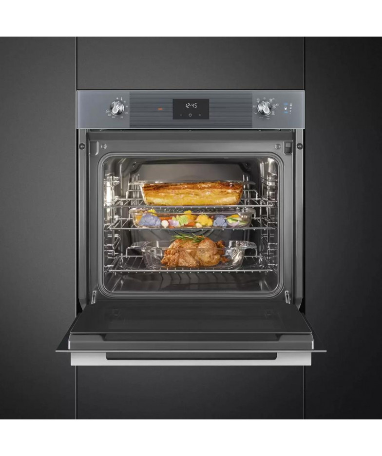 Встраиваемая электрическая духовка SMEG SO6100S2S купить в Санкт-Петербурге и Москве