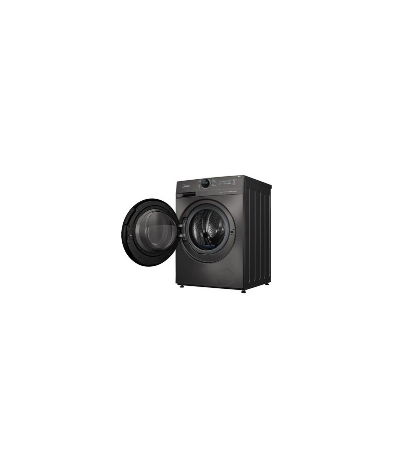 Стиральная машина Midea MF200W90WBS/S-RU, с фронтальной загрузкой, с паром, 9кг, 1400об/мин, инверторная купить в Санкт-Петербур