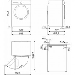 Стиральные машины SMEG WM3T04RU купить в Санкт-Петербурге и Москве