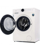 Стиральная машина Midea MF200W90WBS/W-RU, с фронтальной загрузкой, с паром, 9кг, 1400об/мин, инверторная купить в Санкт-Петербур