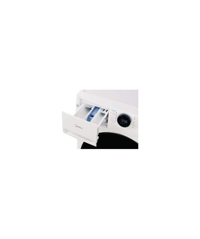 Стиральная машина Midea MF200W90WBS/W-RU, с фронтальной загрузкой, с паром, 9кг, 1400об/мин, инверторная купить в Санкт-Петербур