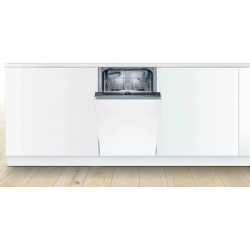 Встраиваемая посудомоечная машина Bosch SPV2IKX10E,  узкая, ширина 44.8см, полновстраиваемая, загрузка 9 комплектов купить в Сан