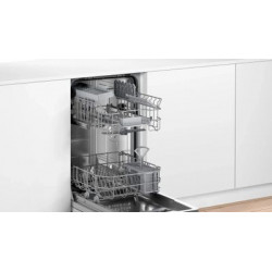 Встраиваемая посудомоечная машина Bosch SPV2IKX10E,  узкая, ширина 44.8см, полновстраиваемая, загрузка 9 комплектов купить в Сан