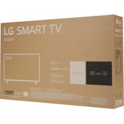 32 Телевизор LG 32LQ63006LA.ARUG, FULL HD, черный, СМАРТ ТВ, WebOS купить в Санкт-Петербурге и Москве