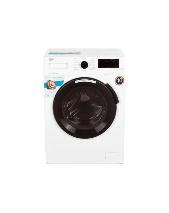 Стиральная машина  BEKO WSPE6H616W, с фронтальной загрузкой, с паром, 6.5кг, 1200об/мин, инверторная купить в Санкт-Петербурге