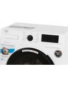 Стиральная машина  BEKO WSPE6H616W, с фронтальной загрузкой, с паром, 6.5кг, 1200об/мин, инверторная купить в Санкт-Петербурге