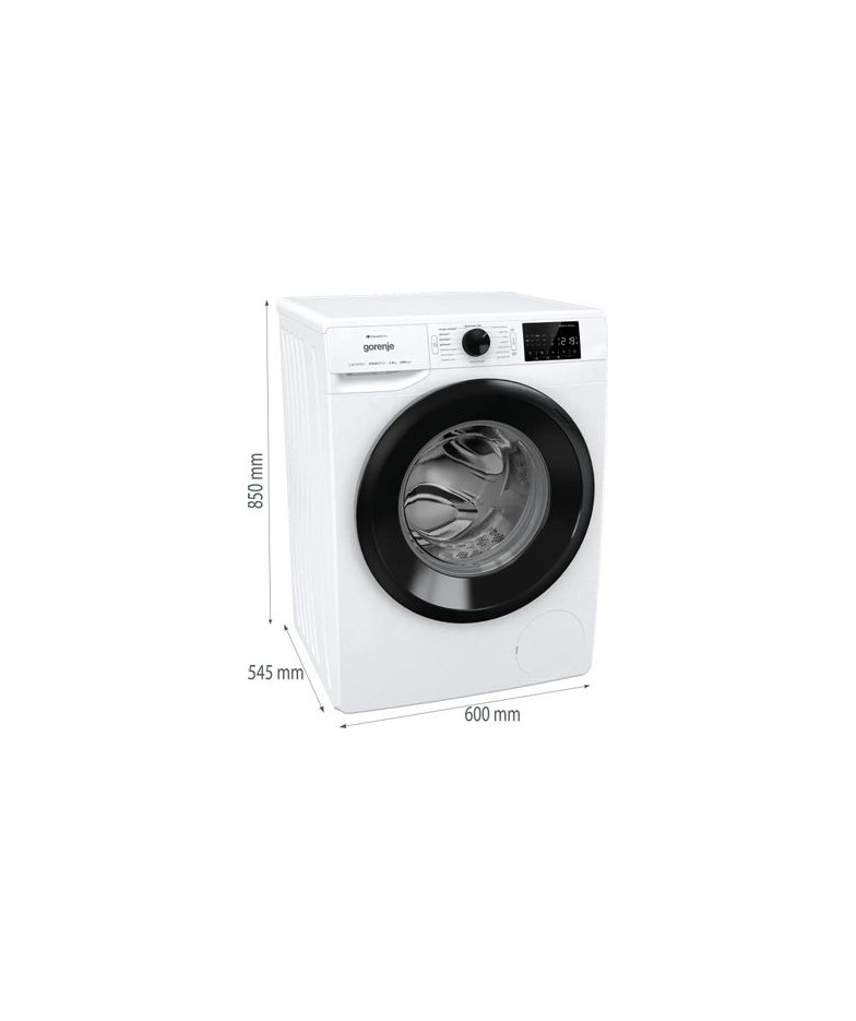 Стиральная машина Gorenje WPNEI94A1SWIFI/C, с фронтальной загрузкой, с паром, 9кг, 1400об/мин, инверторная купить в Санкт-Петерб