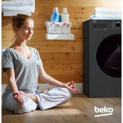 Стиральная машина  BEKO WSPE7612A, с фронтальной загрузкой, с паром, 7кг, 1200об/мин, инверторная купить в Санкт-Петербурге