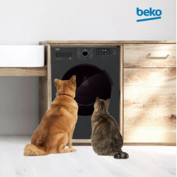 Стиральная машина  BEKO WSPE7612A, с фронтальной загрузкой, с паром, 7кг, 1200об/мин, инверторная купить в Санкт-Петербурге