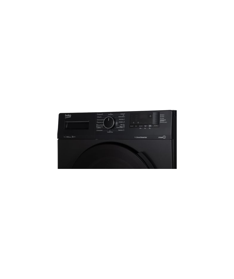 Стиральная машина  BEKO WSPE7612A, с фронтальной загрузкой, с паром, 7кг, 1200об/мин, инверторная купить в Санкт-Петербурге