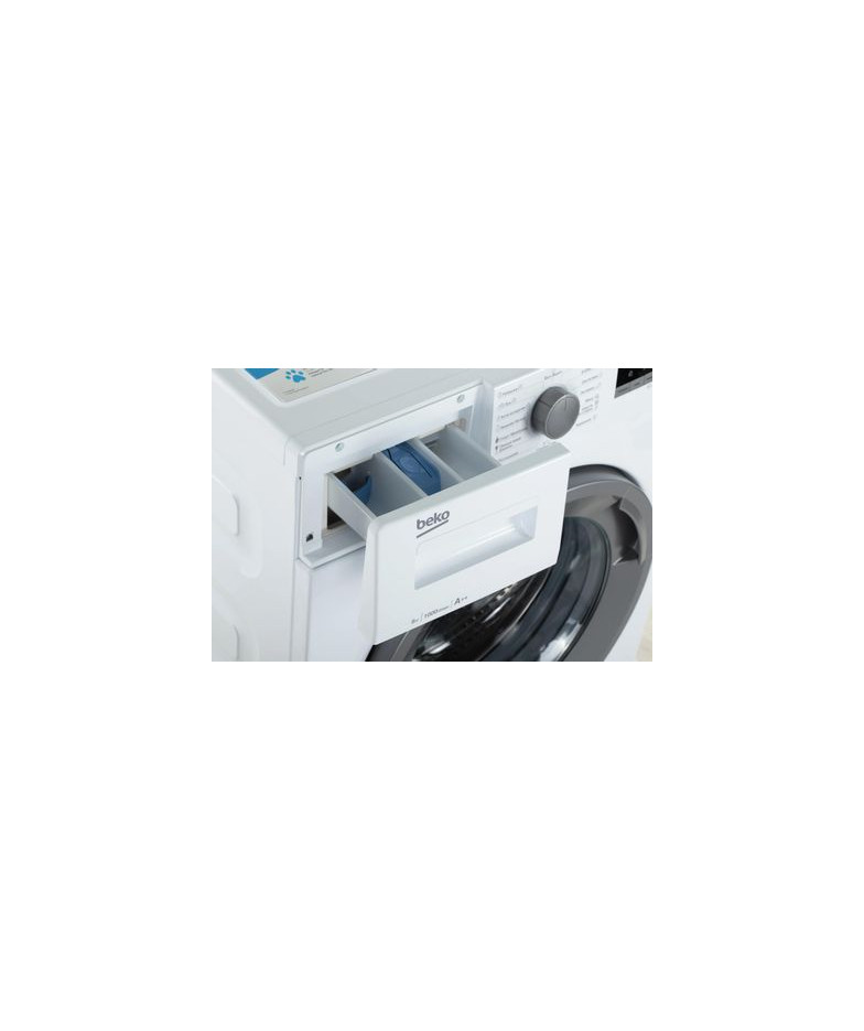 Стиральная машина  BEKO WSDN63512ZSW, с фронтальной загрузкой, с паром, 6кг, 1000об/мин купить в Санкт-Петербурге