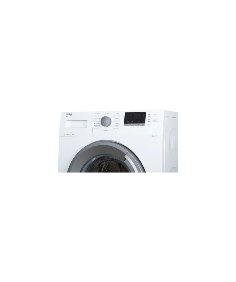 Стиральная машина  BEKO WSDN63512ZSW, с фронтальной загрузкой, с паром, 6кг, 1000об/мин купить в Санкт-Петербурге