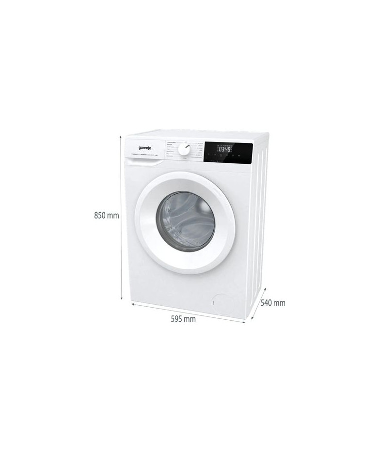 Стиральная машина Gorenje WNHPI84AS/R, с фронтальной загрузкой, с паром, 8кг, 1400об/мин, инверторная купить в Санкт-Петербурге