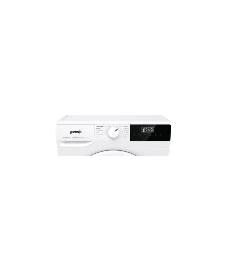 Стиральная машина Gorenje WNHPI84AS/R, с фронтальной загрузкой, с паром, 8кг, 1400об/мин, инверторная купить в Санкт-Петербурге