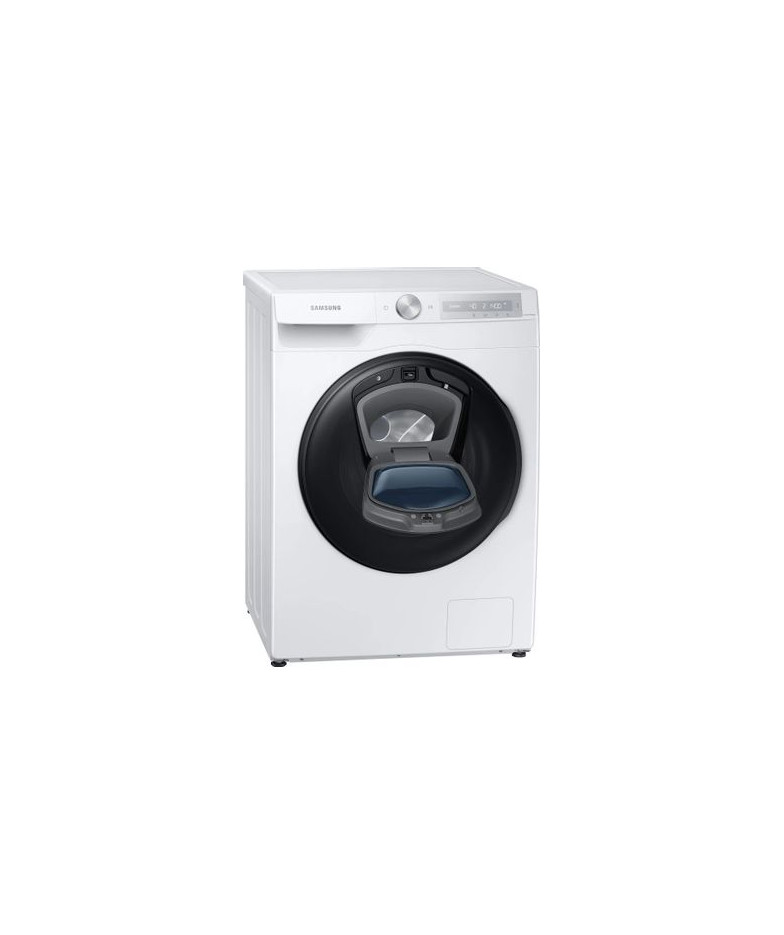 Стиральная машина Samsung WD10T654CBH/LP, с фронтальной загрузкой, с паром, 10.5кг, 1400об/мин, с сушкой, инверторная купить в С