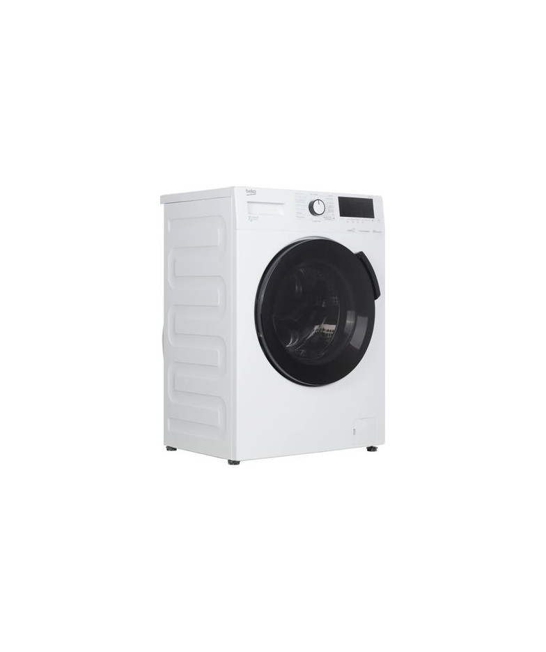 Стиральная машина  BEKO WDB7425R2W, с фронтальной загрузкой, с паром, 7кг, 1200об/мин, с сушкой, инверторная купить в Санкт-Пете