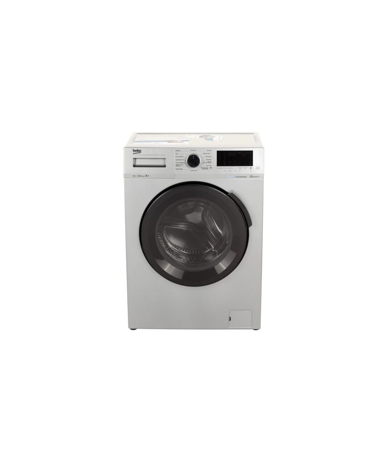 Стиральная машина  BEKO WSPE6H616S, с фронтальной загрузкой, с паром, 6.5кг, 1200об/мин, инверторная купить в Санкт-Петербурге