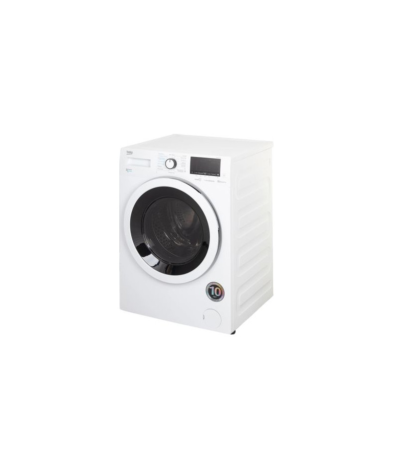 Стиральная машина  BEKO WDW85636B3, с фронтальной загрузкой, с паром, 8кг, 1200об/мин, с сушкой, инверторная(мех.повреждения) ку