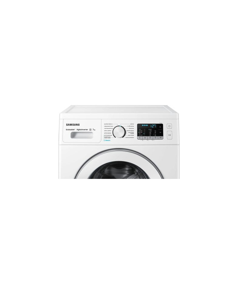 Стиральная машина Samsung WW70AG5S21EELD, с фронтальной загрузкой, с паром, 7кг, 1200об/мин, инверторная купить в Санкт-Петербур