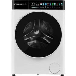 Стиральная машина MAUNFELD MFWD1295WH05, с фронтальной загрузкой, с паром, 9кг, 1200об/мин, с сушкой, инверторная купить в Санкт