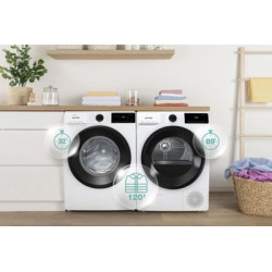 Стиральная машина Gorenje WNA94ACIS, с фронтальной загрузкой, с паром, 9кг, 1400об/мин, инверторная купить в Санкт-Петербурге