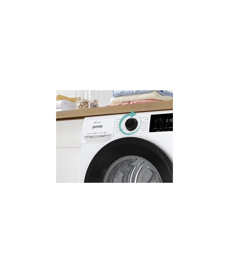 Стиральная машина Gorenje WNA94ACIS, с фронтальной загрузкой, с паром, 9кг, 1400об/мин, инверторная купить в Санкт-Петербурге