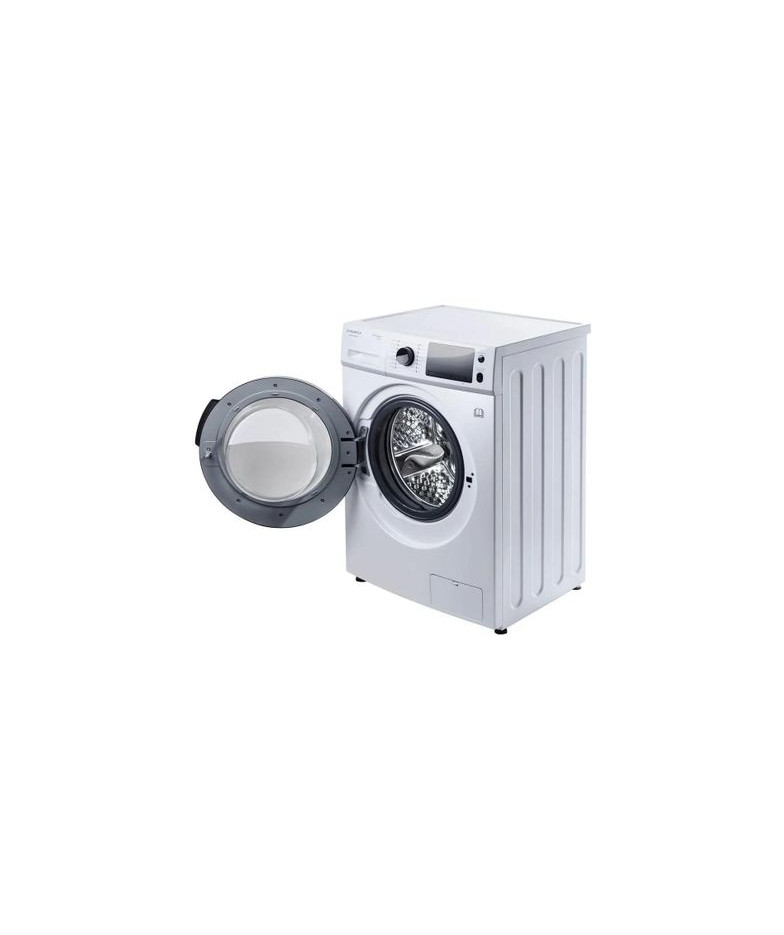 Стиральная машина MAUNFELD MFWM1586WH, с фронтальной загрузкой, с паром, 8кг, 1500об/мин, с сушкой, инверторная купить в Санкт-П
