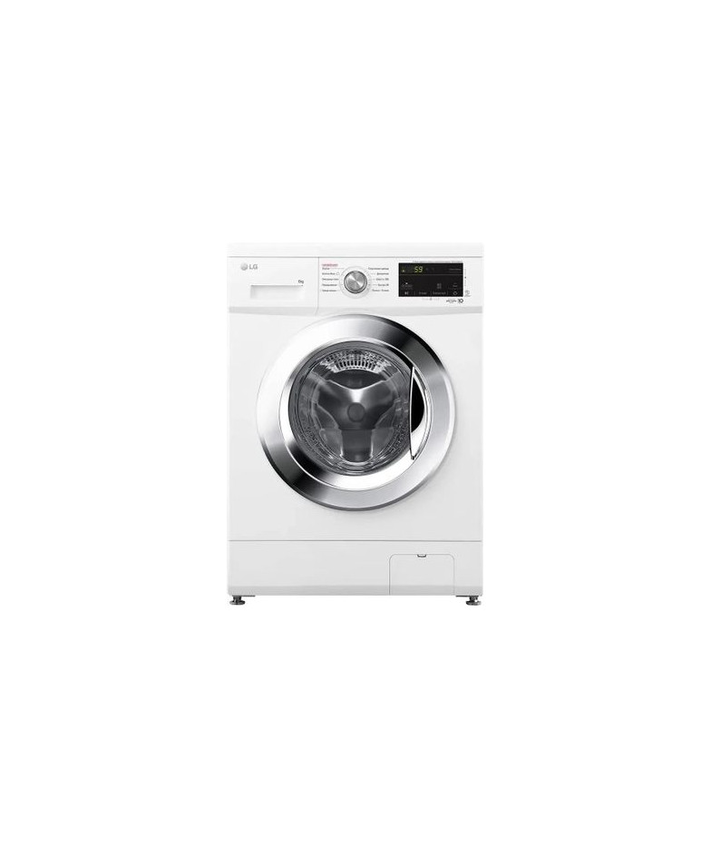 Стиральная машина LG F2J3NS2W, с фронтальной загрузкой, с паром, 6кг, 1200об/мин, инверторная купить в Санкт-Петербурге