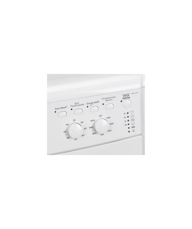 Стиральная машина суперузкая Indesit EWUC 4105, с фронтальной загрузкой, 4кг, 1000об/мин купить в Санкт-Петербурге