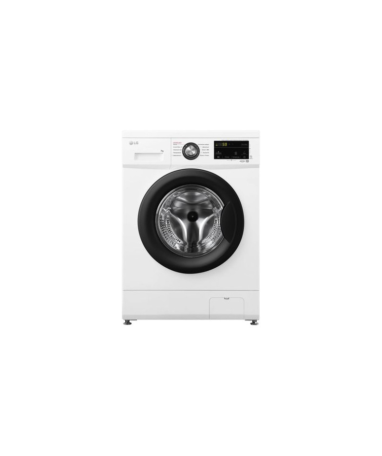 Стиральная машина LG F2J3HS8W, с фронтальной загрузкой, с паром, 7кг, 1200об/мин, инверторная купить в Санкт-Петербурге