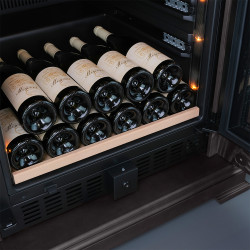 Винный шкаф Meyvel MV163PRO-KBT2 (Тёмный шоколад) купить в Санкт-Петербурге и Москве