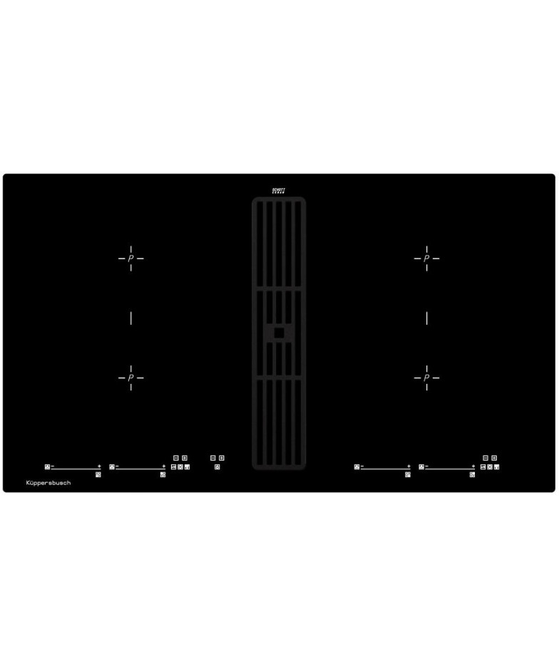 Варочная панель с вытяжкой Kuppersbusch KMI 9800.0 SR Black Velvet купить в Санкт-Петербурге
