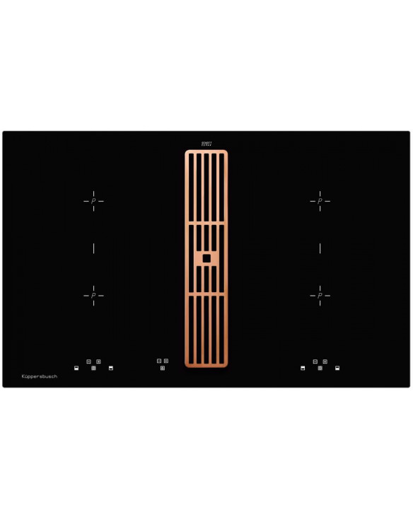 Индукционная варочная панель с вытяжкой Kuppersbusch KMI 8500.0 SR Copper купить в Санкт-Петербурге