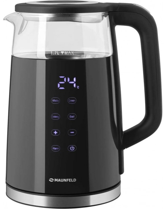 Чайник электрический MAUNFELD MGK-616DBK, 2200Вт, черный купить в Санкт-Петербурге и Москве