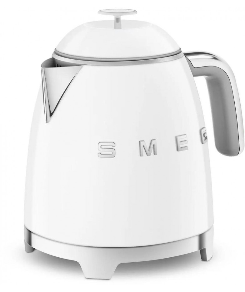 Чайник электрический SMEG KLF05WHEU, 1400Вт, белый и серебристый купить в Санкт-Петербурге и Москве