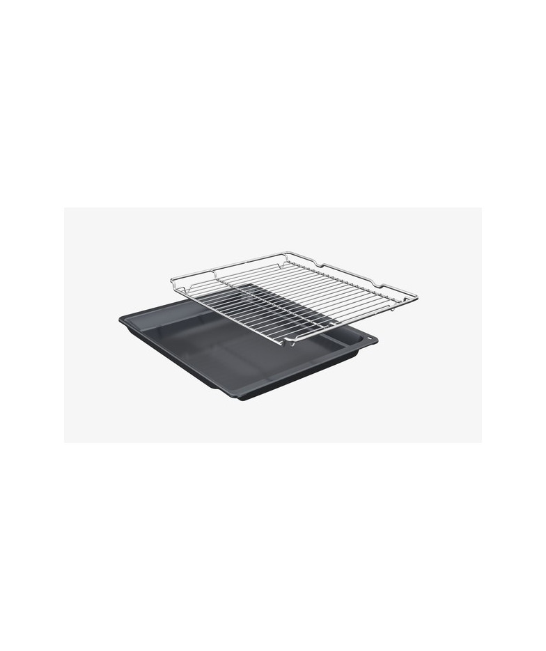 Духовой шкаф с СВЧ Bosch CMG7241B1S